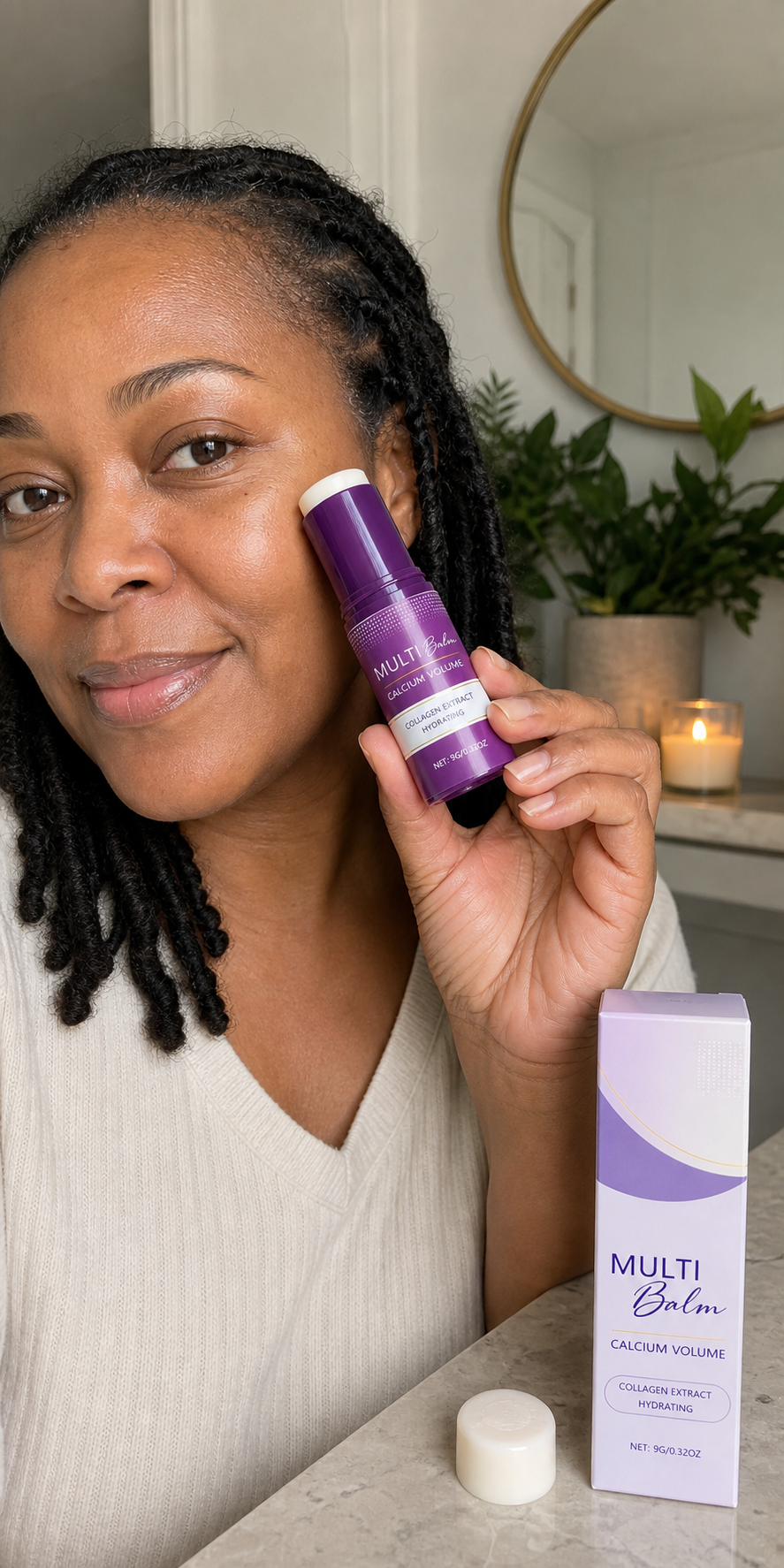 Multi Purpose Calcium Balm in an everyday beauty routine