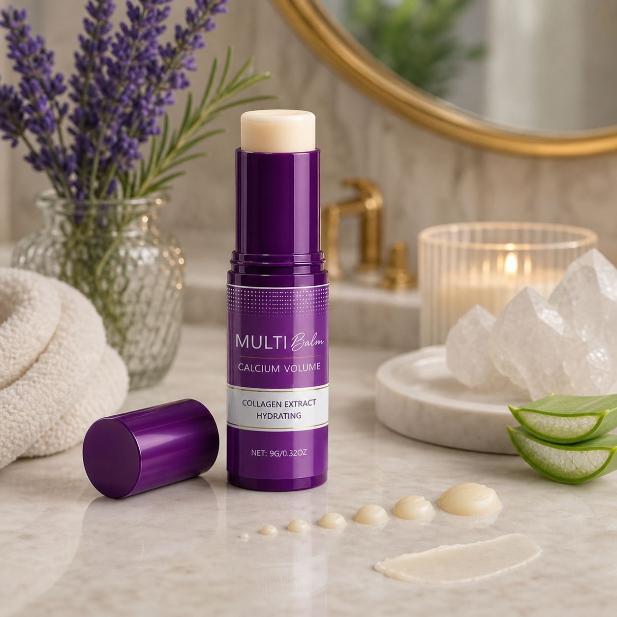 For a softer-looking finish