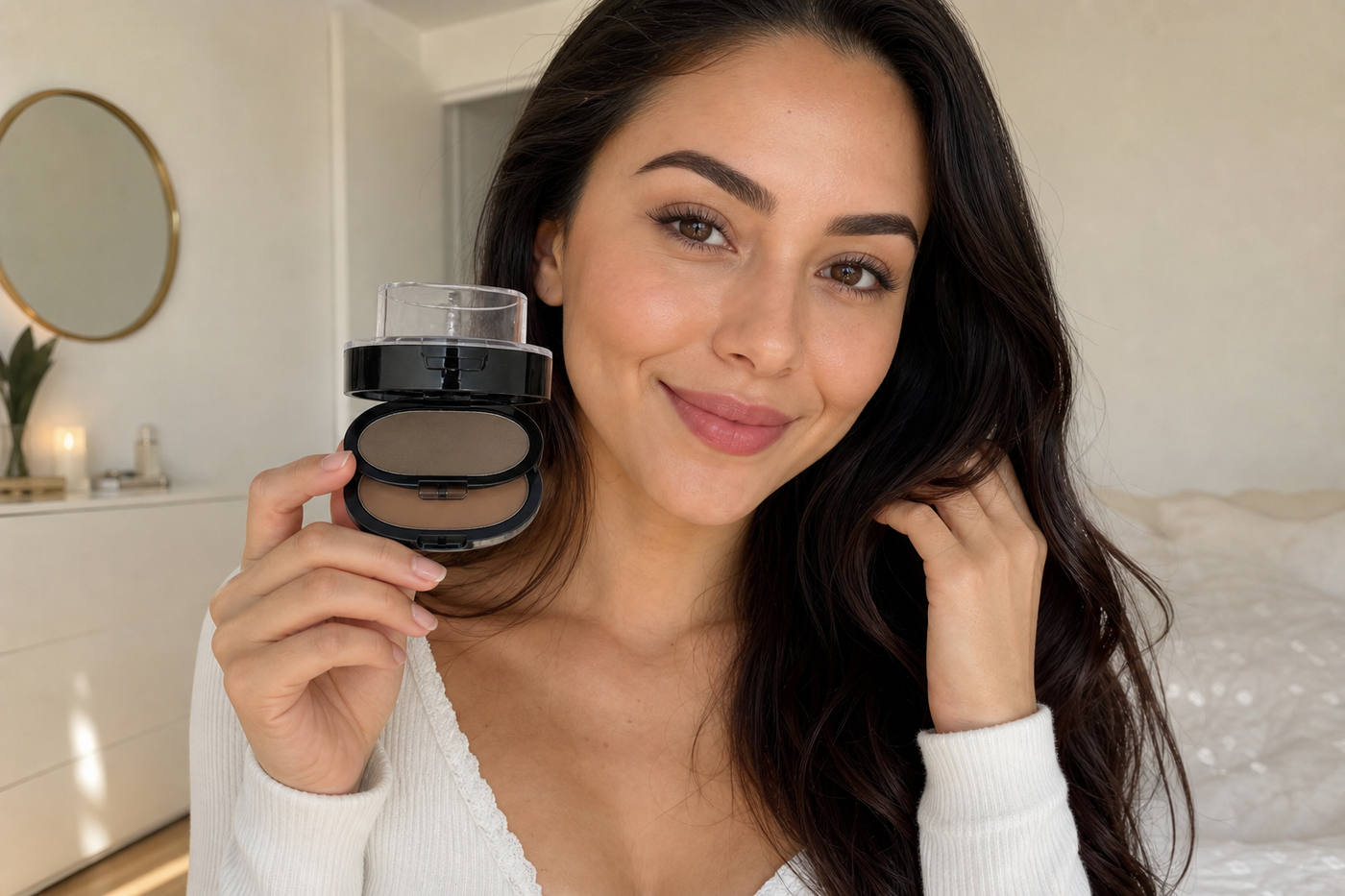 Australian Beauty Multi Purpose Calcium Balm shown as part of an everyday beauty routine