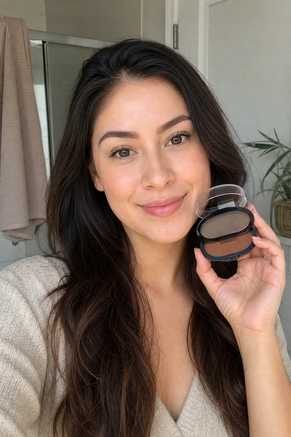 Australian Beauty community member using the Natural Brows Stamp Kit