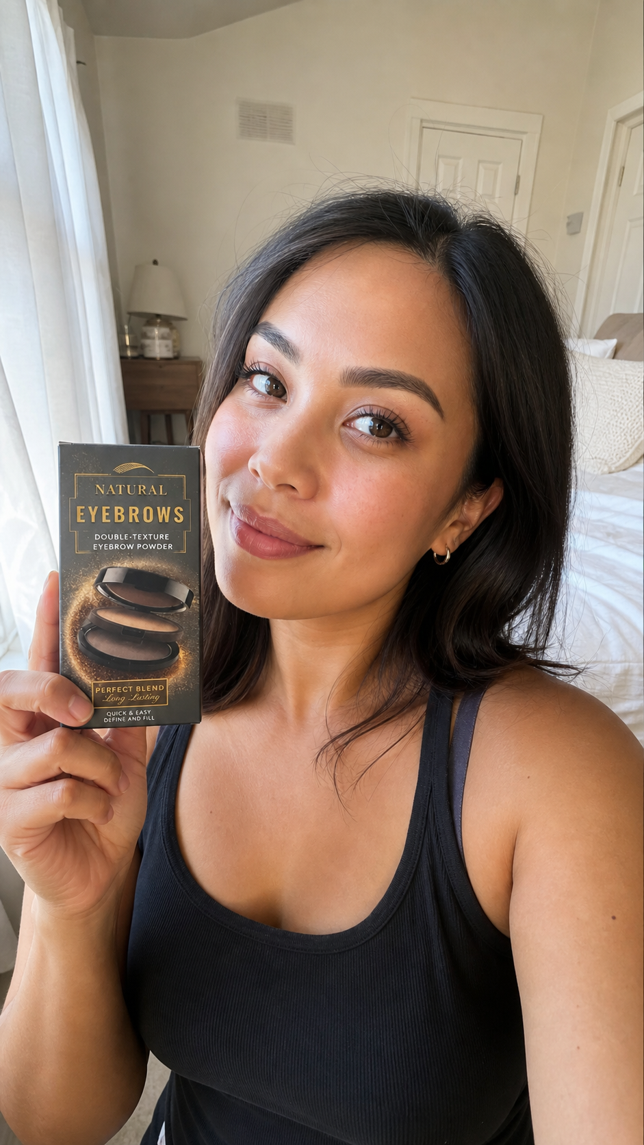 Australian Beauty community member using the Natural Brows Stamp Kit