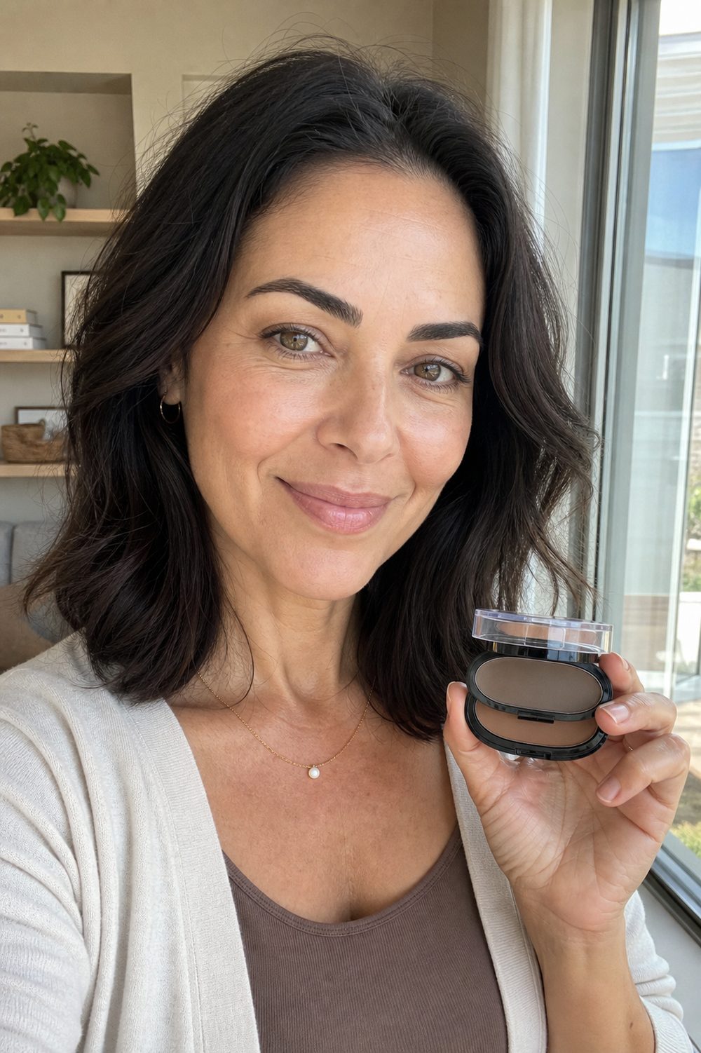 Australian Beauty community member using the Natural Brows Stamp Kit