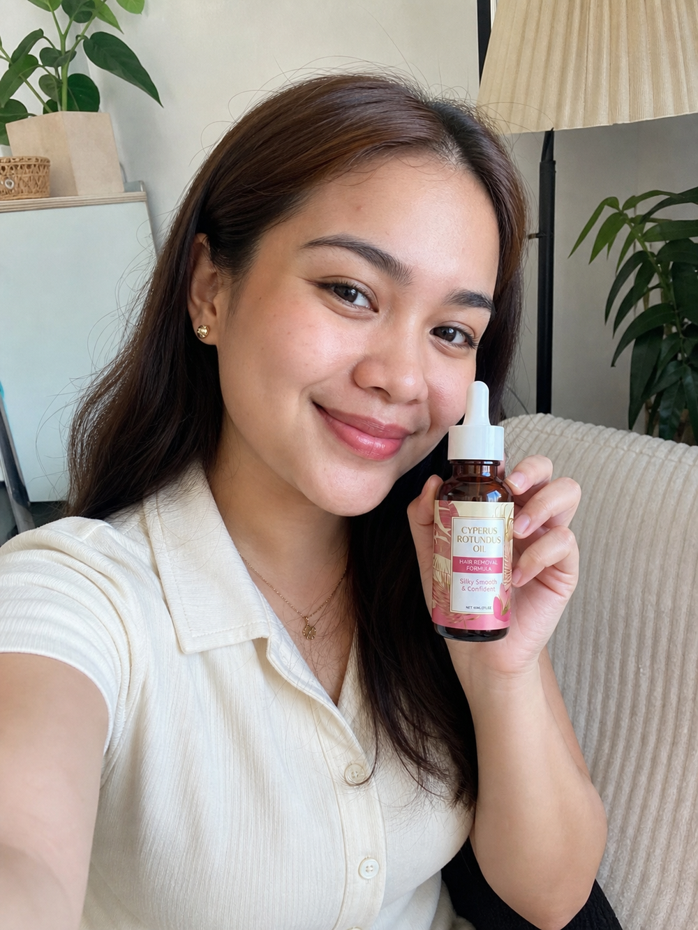 Close-up beauty routine detail or skincare texture