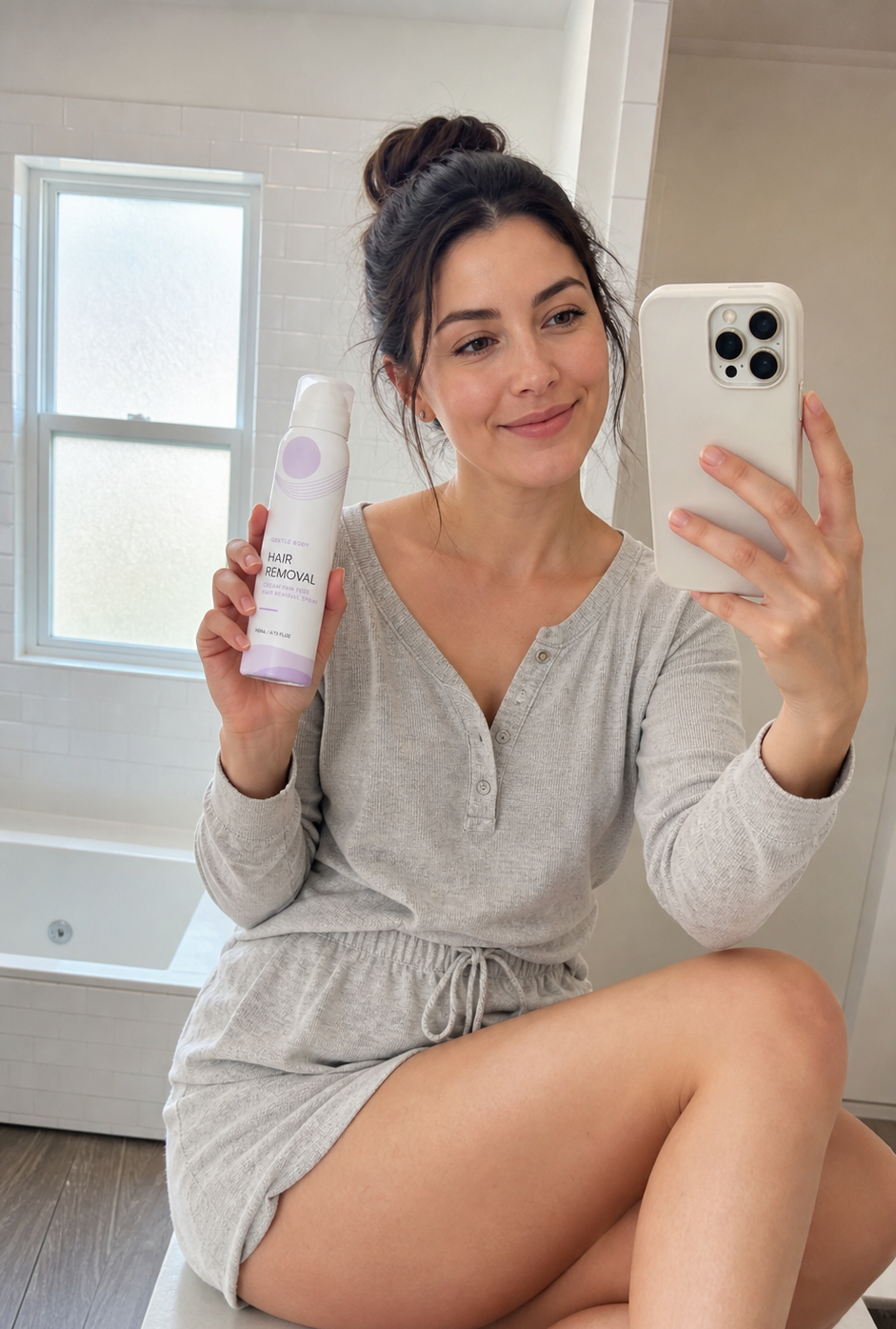Australian Beauty customer using the featured product