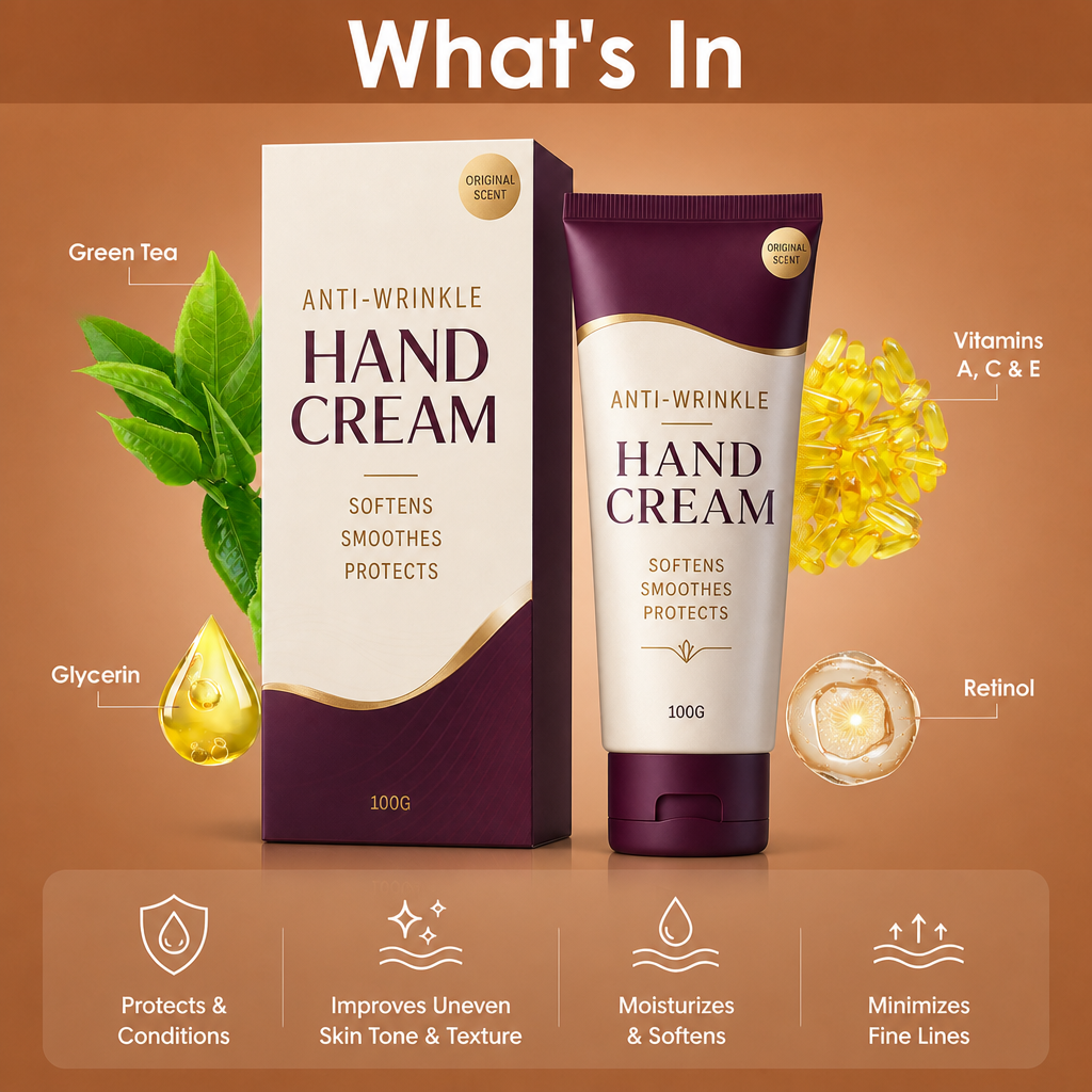 Retinol Anti-Aging Hand Cream with Vitamins