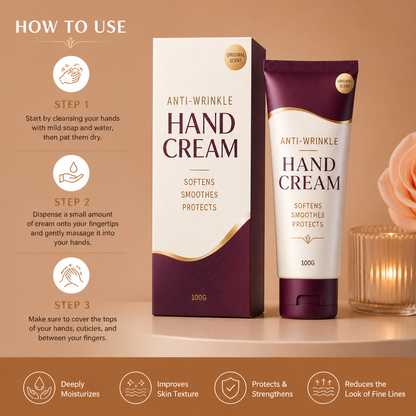 Retinol Anti-Aging Hand Cream with Vitamins