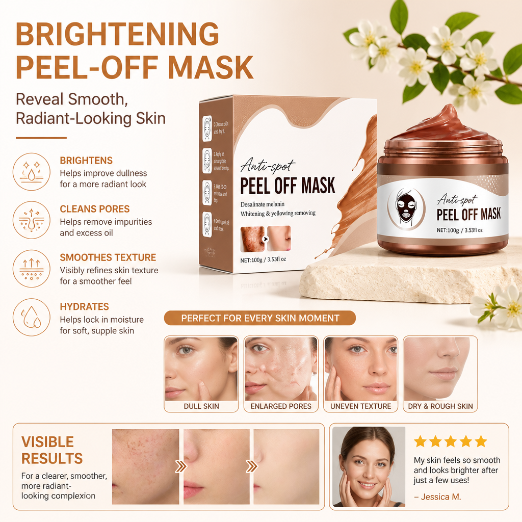 Brightening Peel-Off Mask – Reveal a Smooth, Radiant-Looking Complexion