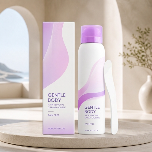 Gentle Body Hair Removal Mousse for Smooth Hydrated Skin