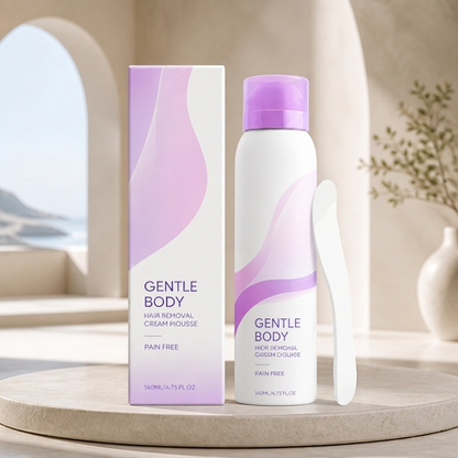 Gentle Body Hair Removal Mousse for Smooth Hydrated Skin