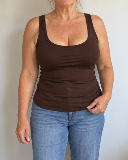 Built-In Bra Comfort Shaper Tank
