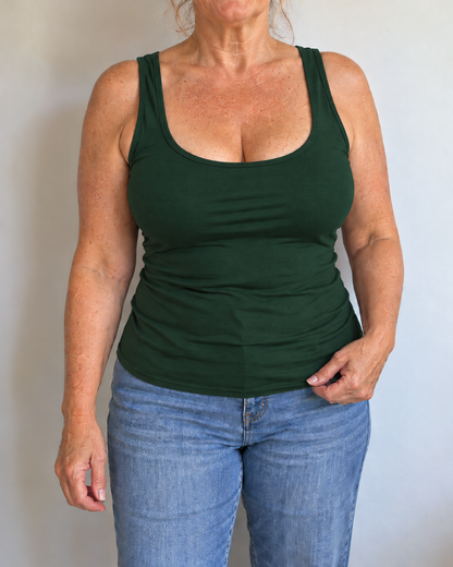 Built-In Bra Comfort Shaper Tank