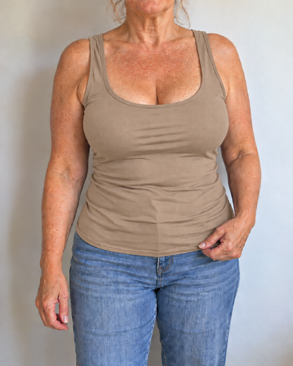 Built-In Bra Comfort Shaper Tank