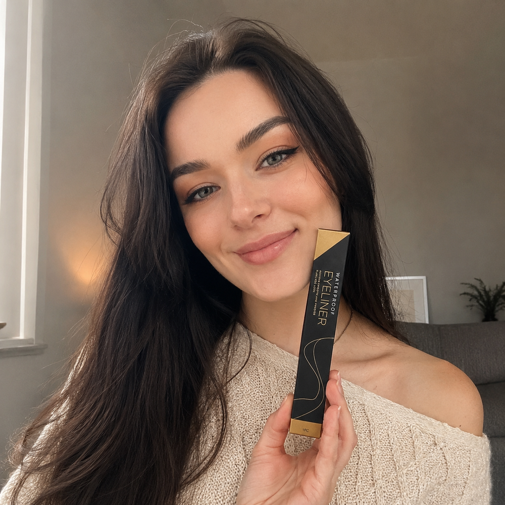 Australian Beauty community member using the Waterproof Glitter Gel Eyeliner