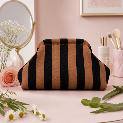 Stylish Knitted Makeup Bag