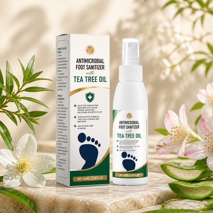 Tea Tree Oil Antimicrobial Foot Sanitiser – Fungus & Odor Control