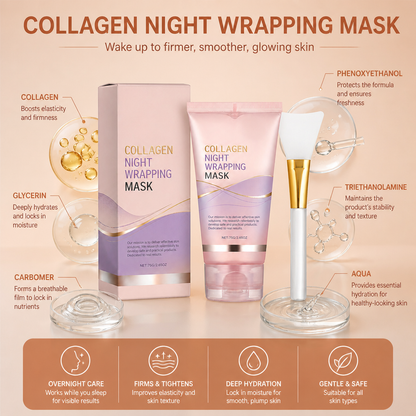 Korean Collagen Night Wrapping Mask