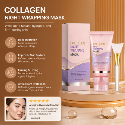 Korean Collagen Night Wrapping Mask