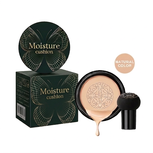 Bionic Cushion Foundation – Lightweight Full Coverage Natural Finish