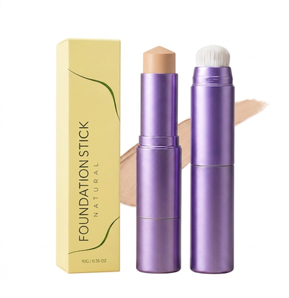 Foundation Stick With Brush – Smooth Natural Coverage For Everyday Makeup