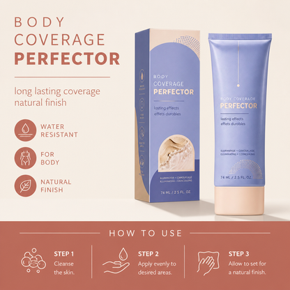 Body Covering Foundation Cream – Lightweight Formula For Even-Looking Skin